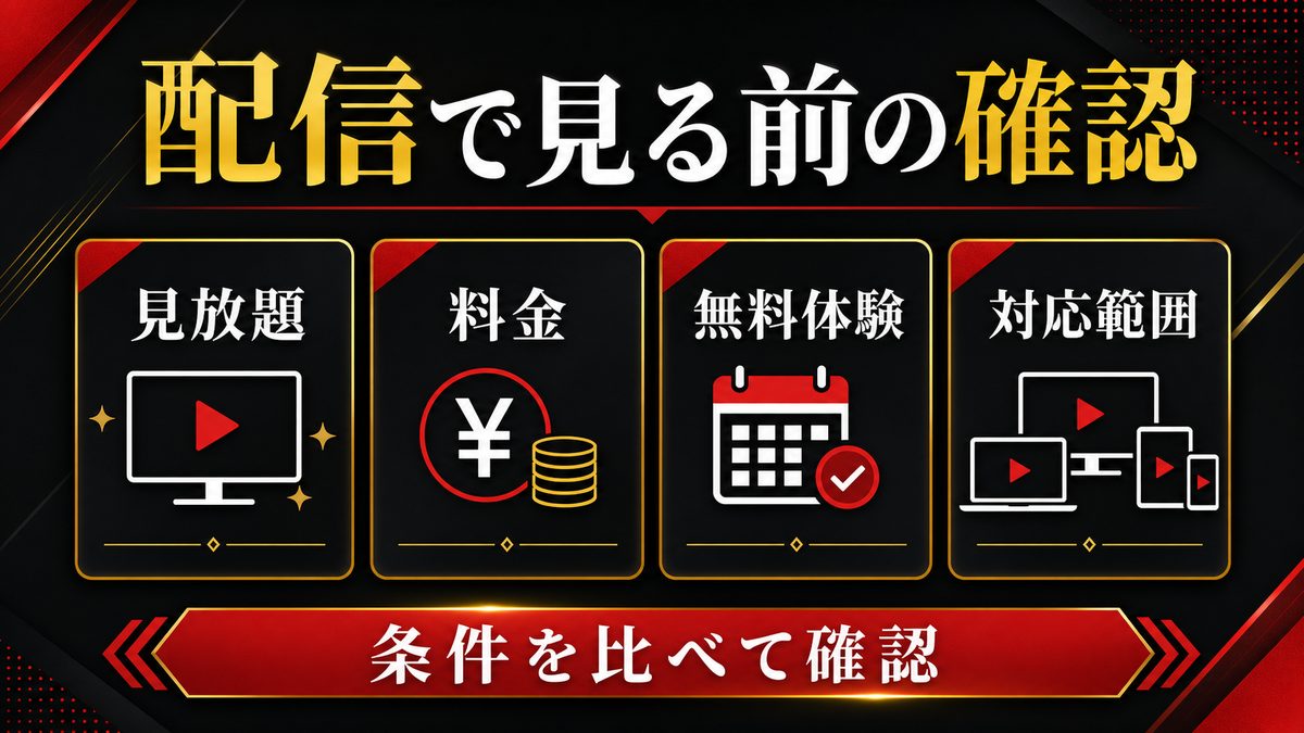 どこで見られるか——配信サービス比較の要点を整理した東京リベンジャーズ解説画像