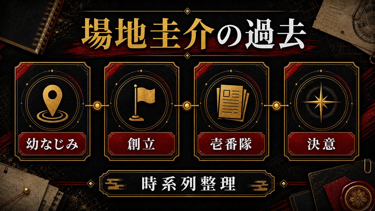 場地圭介の過去の要点を整理した東京リベンジャーズ解説画像