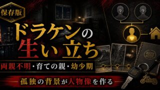 「東京卍リベンジャーズ」ドラケンの生い立ちは？両親と育手の親の要点を伝えるリベンジャーズ図鑑アイキャッチ画像