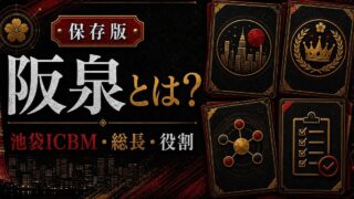 「東京リベンジャーズ」阪泉とは何者？池袋ICBMの総長を務めた刈り上げモヒカンの要点を伝えるリベンジャーズ図鑑アイキャッチ画像