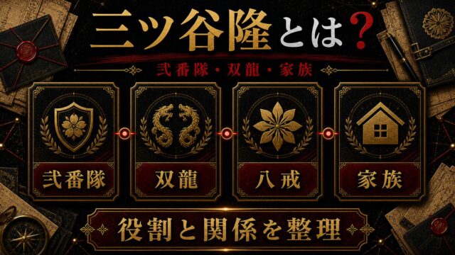 「東京リベンジャーズ」三ツ谷隆は東京卍會弐番隊隊長！柴八戒、ドラケンとの出会いも解説の要点を伝えるリベンジャーズ図鑑アイキャッチ画像