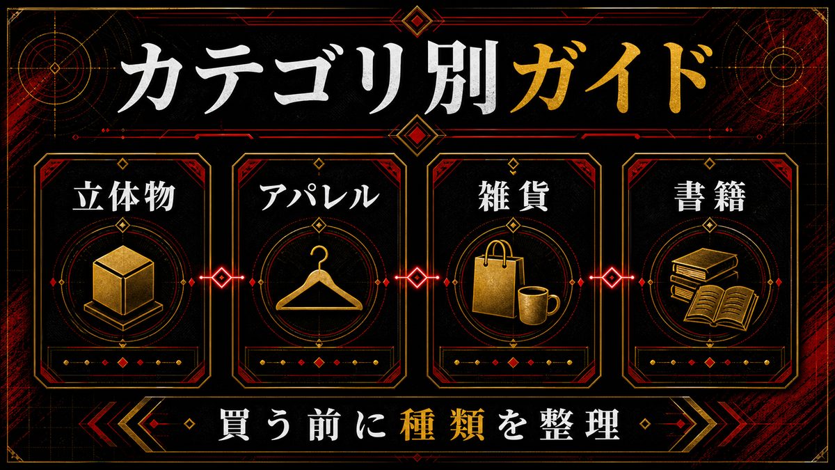 グッズカテゴリ別完全ガイドの要点を整理した東京リベンジャーズ解説画像