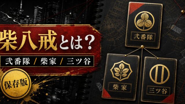 「東京リベンジャーズ」柴八戒とは？三ツ谷に憧れる東京卍會弐番隊副隊長の要点を伝えるリベンジャーズ図鑑アイキャッチ画像
