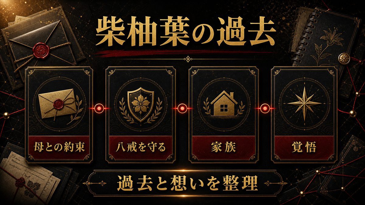 柴柚葉の過去の要点を整理した東京リベンジャーズ解説画像