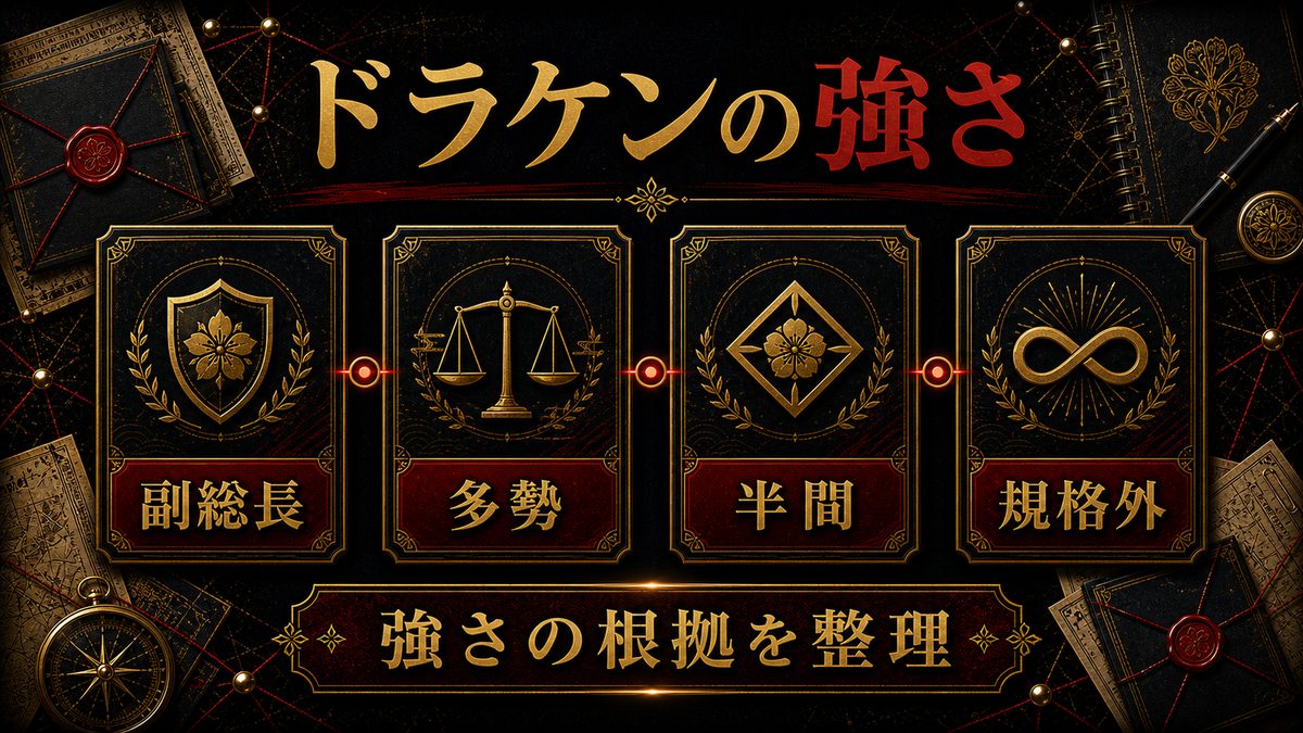 龍宮寺堅(ドラケン)の強さの要点を整理した東京リベンジャーズ解説画像