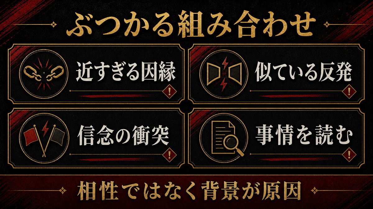 ぶつかりがちな組み合わせの要点を整理した東京リベンジャーズ解説画像