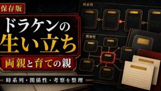 「東京卍リベンジャーズ」ドラケンの生い立ちは？両親と育手の親の要点を伝えるリベンジャーズ図鑑アイキャッチ画像