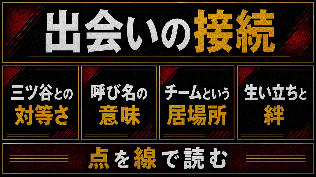 マイキー・東京卍會との出会いと生い立ちの接続【考察】の要点を整理した東京リベンジャーズ解説画像