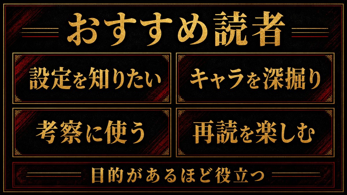 どんなファンに設定資料系がおすすめかの要点を整理した東京リベンジャーズ解説画像