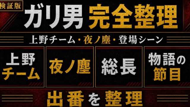 「東京リベンジャーズ」ガリ男は上野「夜ノ塵(ナイトダスト)」総長！貴重な登場シーンを紹介の要点を伝えるリベンジャーズ図鑑アイキャッチ画像