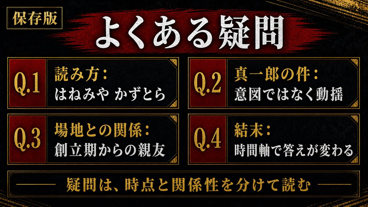 羽宮一虎についてファンがよく抱く疑問の要点を整理した東京リベンジャーズ解説画像