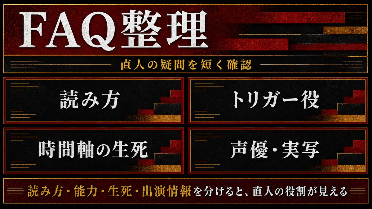 橘直人に関するFAQの要点を整理した東京リベンジャーズ解説画像