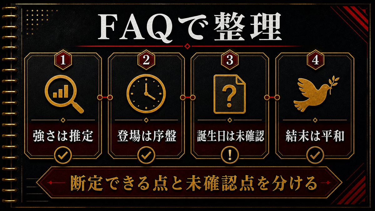 よくある質問(FAQ)の要点を整理した東京リベンジャーズ解説画像