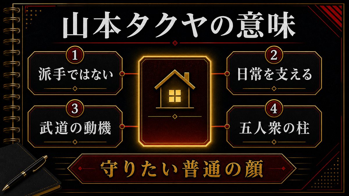 まとめ:山本タクヤが物語に与えた意味の要点を整理した東京リベンジャーズ解説画像