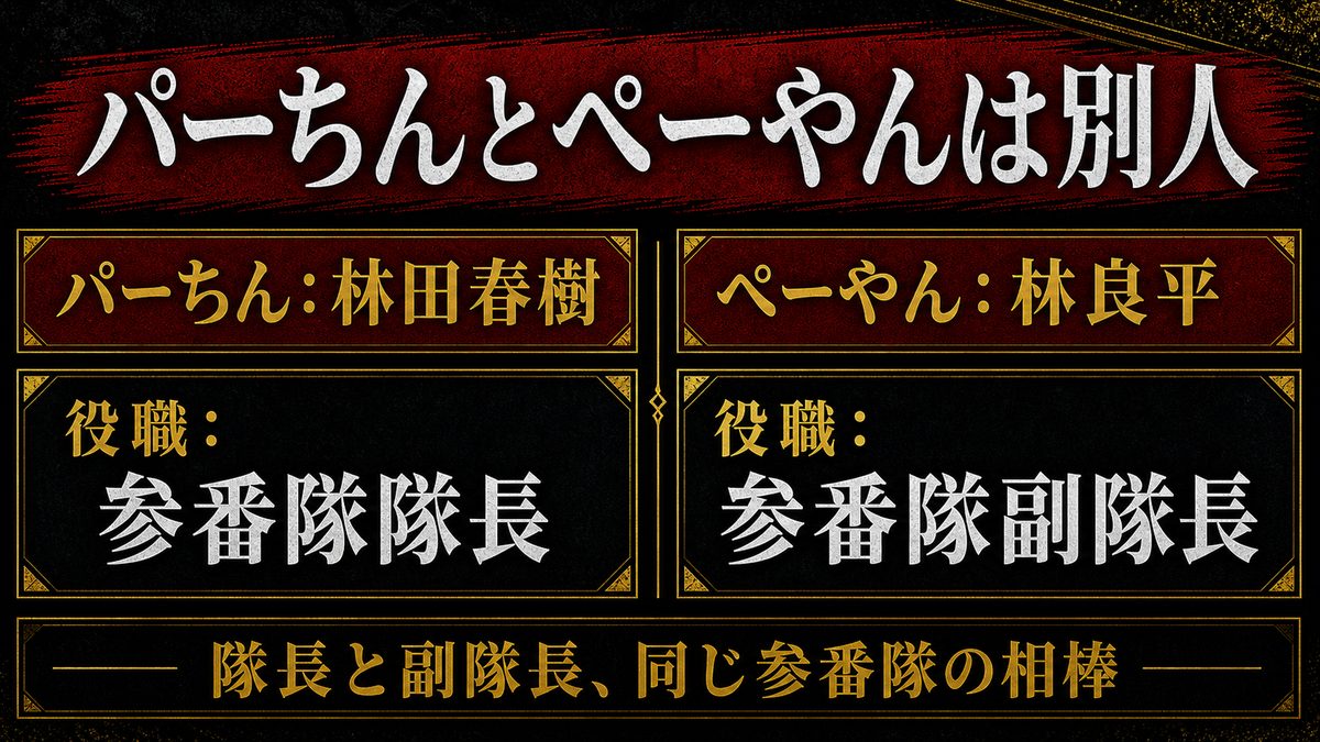 パーちんとペーやんの違い｜混同しないための完全整理の要点を整理した東京リベンジャーズ解説画像