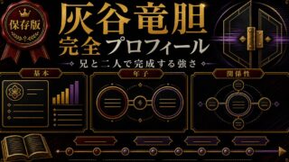 灰谷竜胆 完全プロフィール｜関節技で魅せる灰谷兄弟の弟の強さの要点を伝えるリベンジャーズ図鑑アイキャッチ画像