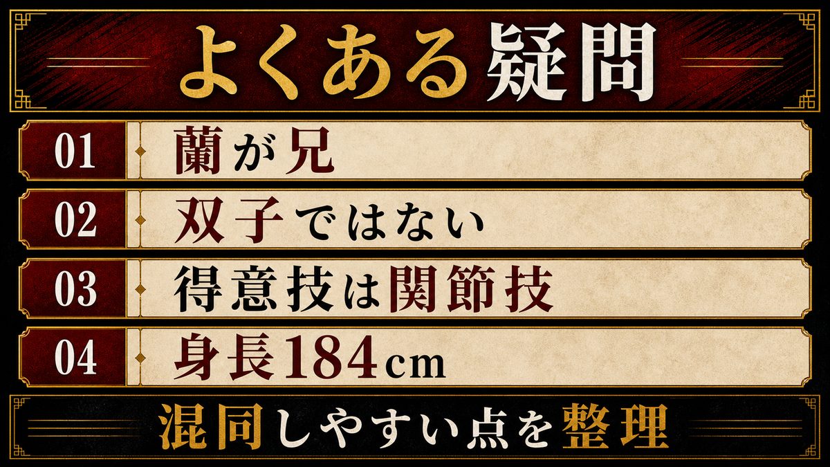 灰谷竜胆についてファンからよくある疑問(FAQ)の要点を整理した東京リベンジャーズ解説画像