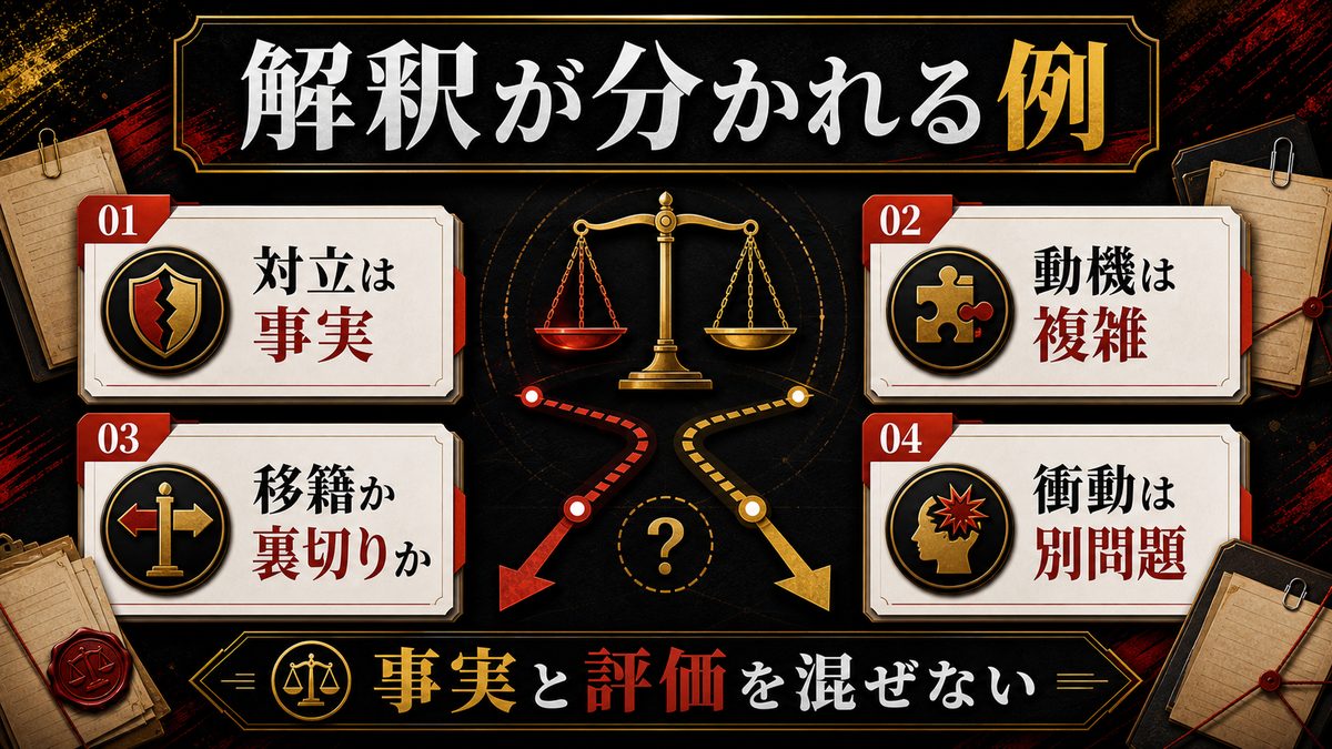 解釈が分かれる例|「裏切り」と呼ぶべきか議論がある人物の要点を整理した東京リベンジャーズ解説画像