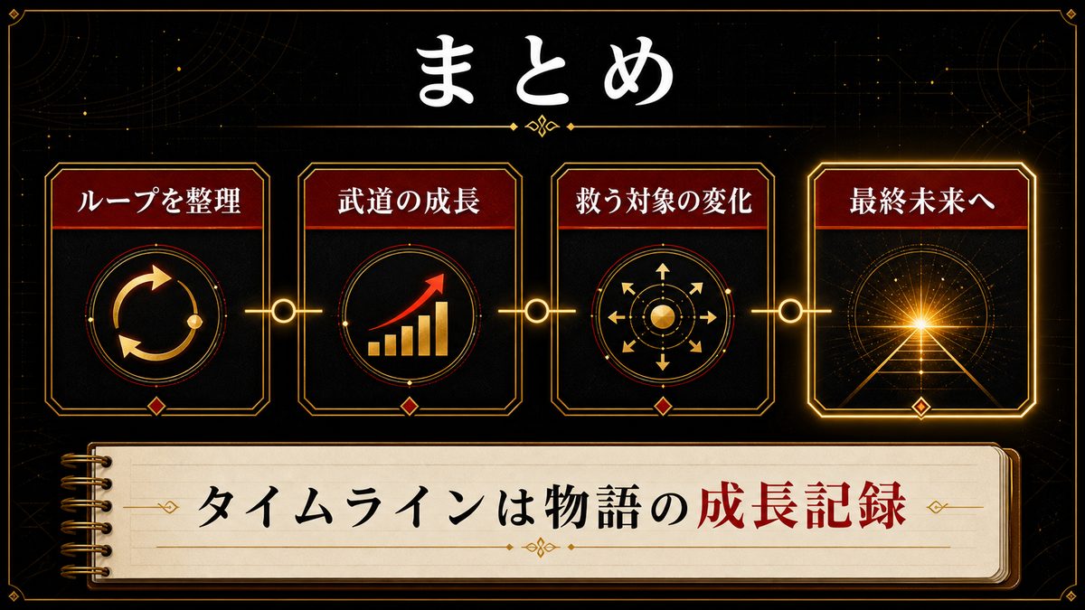 まとめの要点を整理した東京リベンジャーズ解説画像