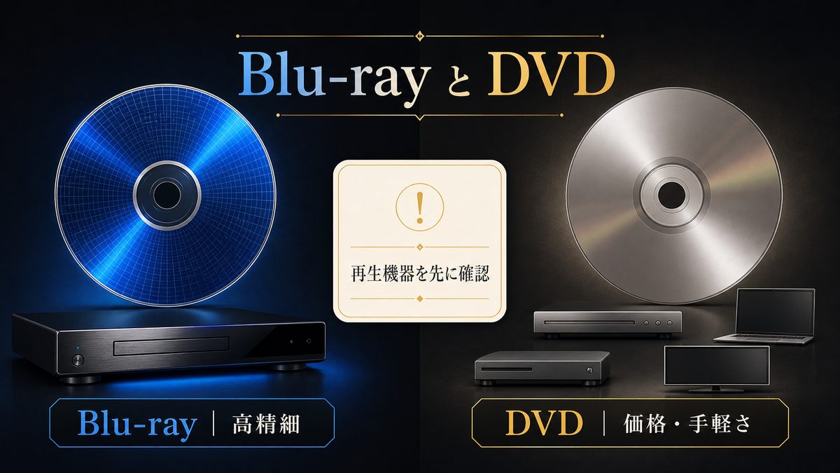 💿 Blu-rayとDVD、どちらを選ぶべきかの要点を整理した東京リベンジャーズ解説画像