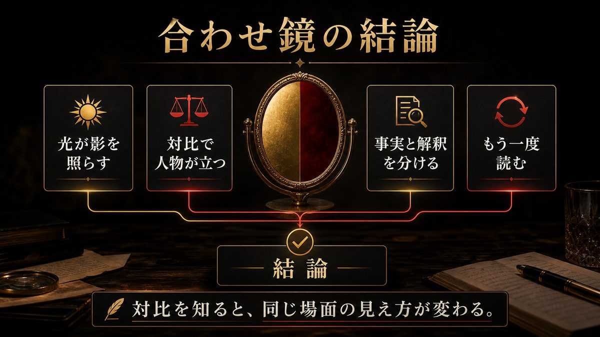 まとめ——合わせ鏡が照らし出す「東京リベンジャーズ」の深層の要点を整理した東京リベンジャーズ解説画像