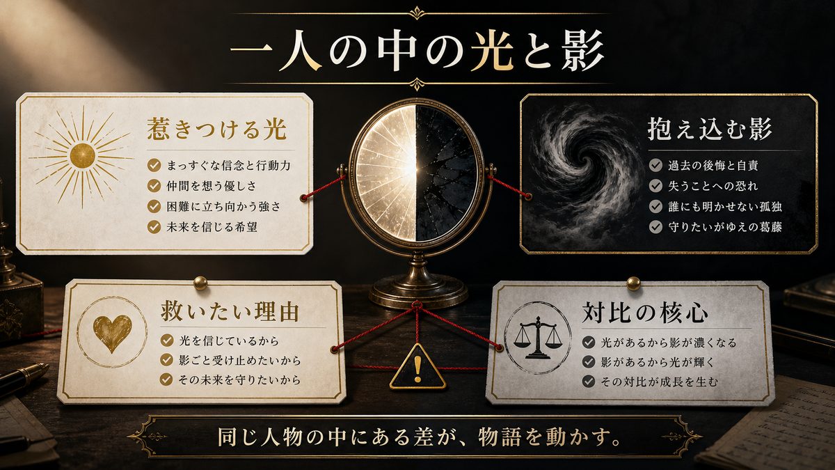 マイキーという「光と影」——一人の中に同居する最大の対比の要点を整理した東京リベンジャーズ解説画像