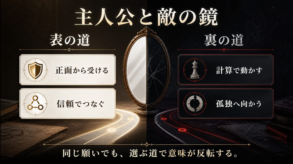 主人公と敵——花垣武道と稀咲鉄太という鏡の要点を整理した東京リベンジャーズ解説画像