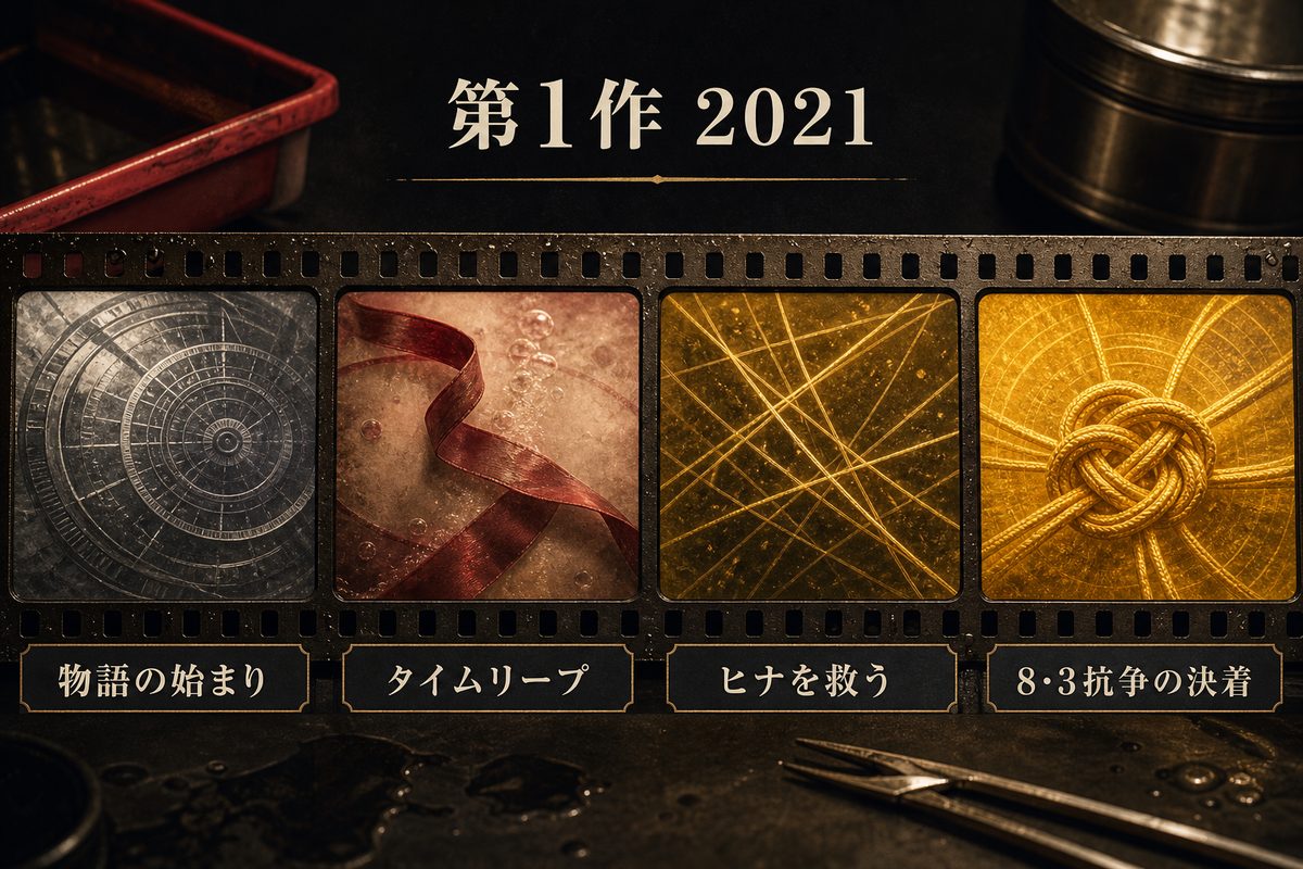 東京リベンジャーズ実写映画第1作の物語を始まりから8・3抗争まで整理した図