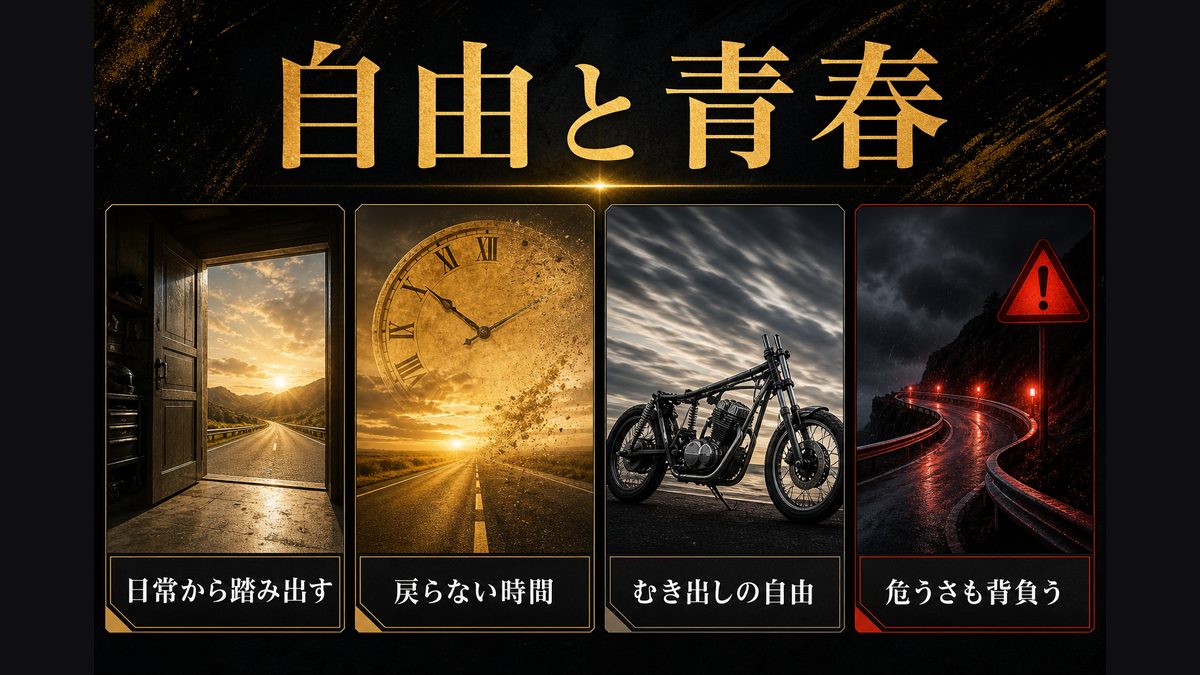 単車が象徴する「自由」と「青春」の要点を整理した東京リベンジャーズ解説画像
