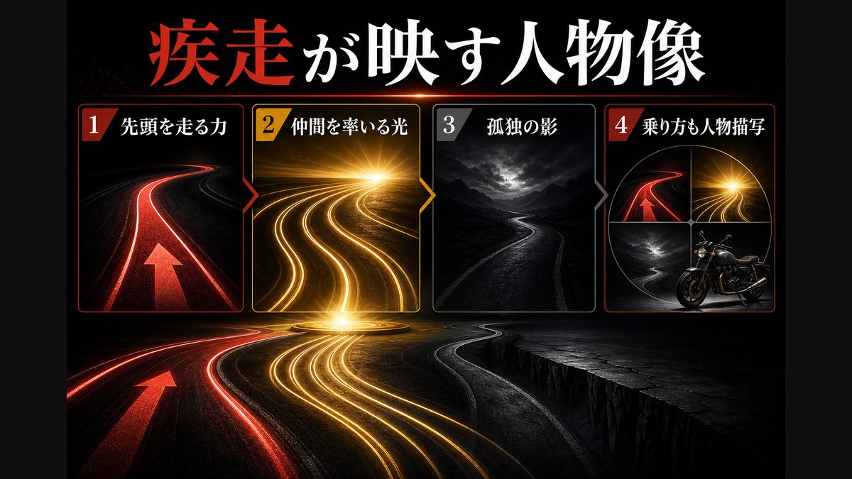 マイキーと単車――“疾走”がキャラを物語るの要点を整理した東京リベンジャーズ解説画像