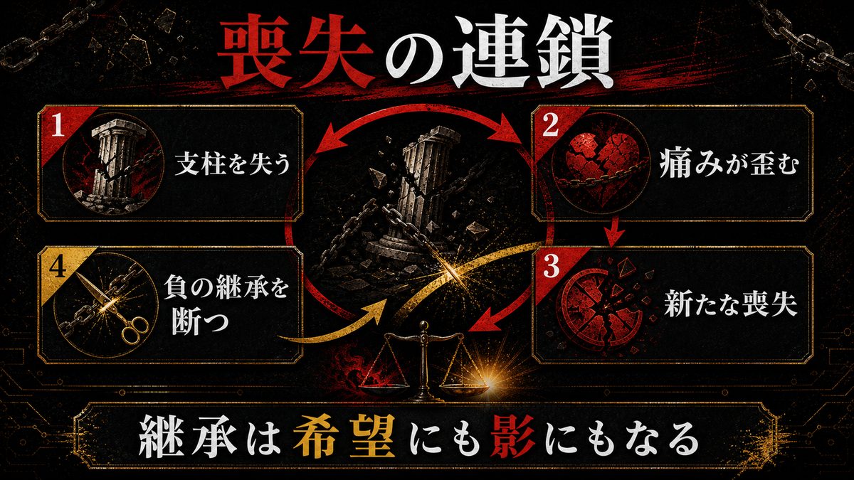喪失は次の世代へ連鎖するの要点を整理した東京リベンジャーズ解説画像