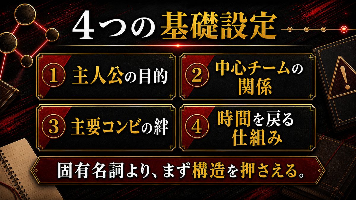 4期から入るなら最低限知っておきたい4つの基礎設定の要点を整理した東京リベンジャーズ解説画像