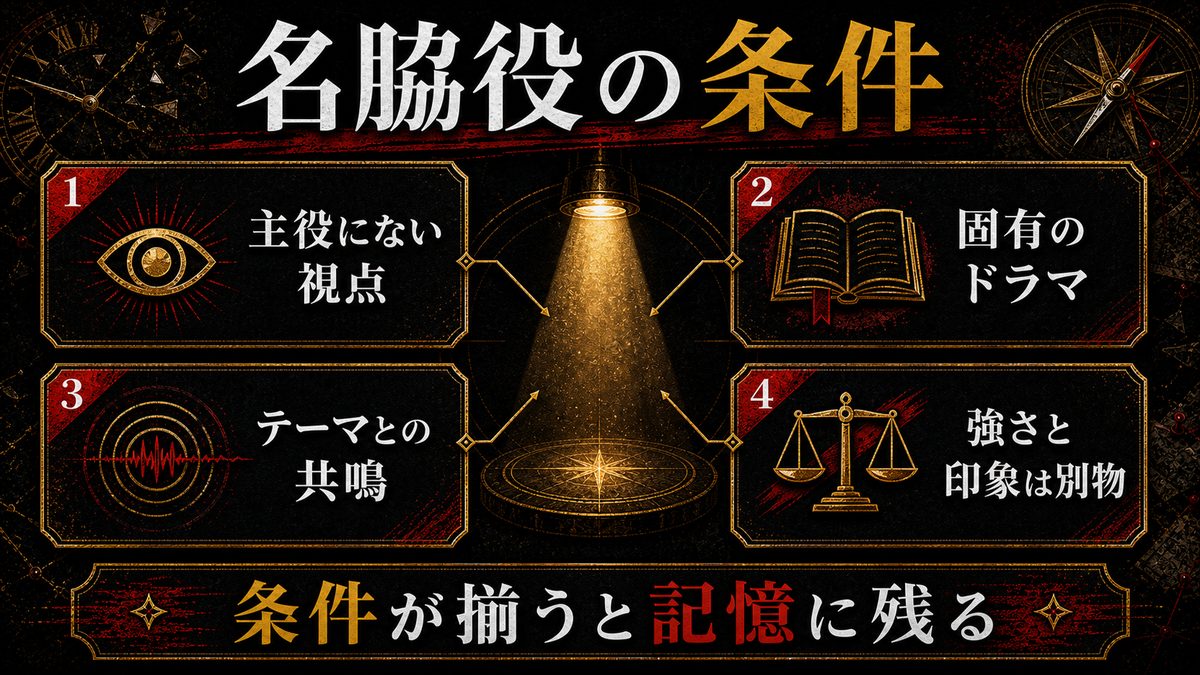 名脇役の条件|彼らは何を背負っていたのかの要点を整理した東京リベンジャーズ解説画像
