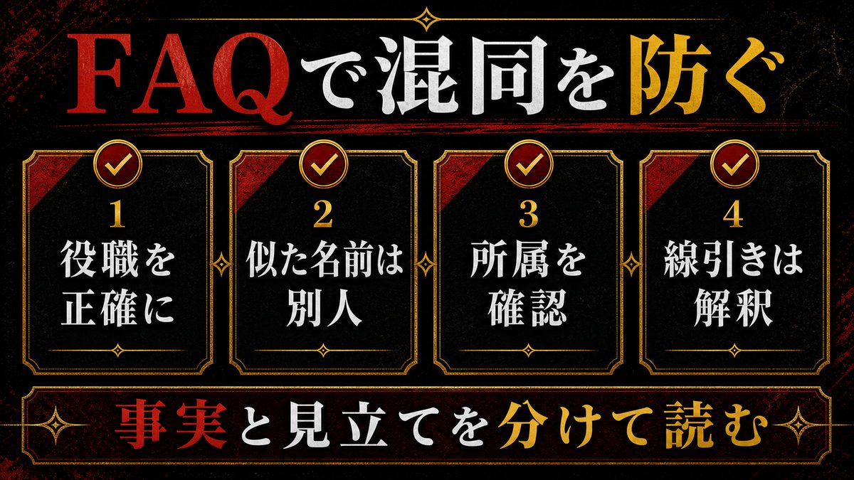 よくある質問(FAQ)の要点を整理した東京リベンジャーズ解説画像