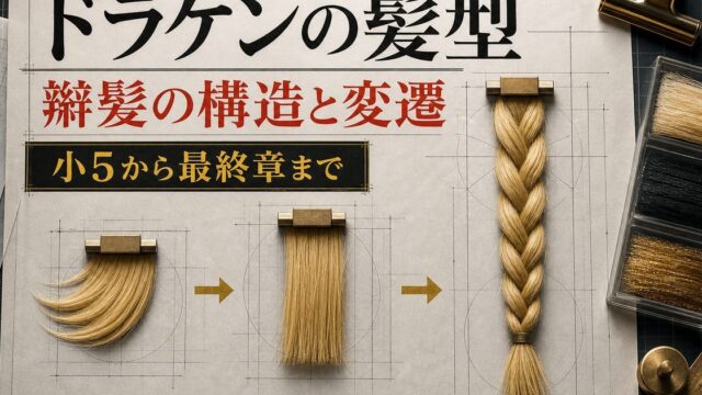 ドラケンの髪型・辮髪を完全解説｜小5から最終章までの変遷とその意味の要点を伝えるリベンジャーズ図鑑アイキャッチ画像