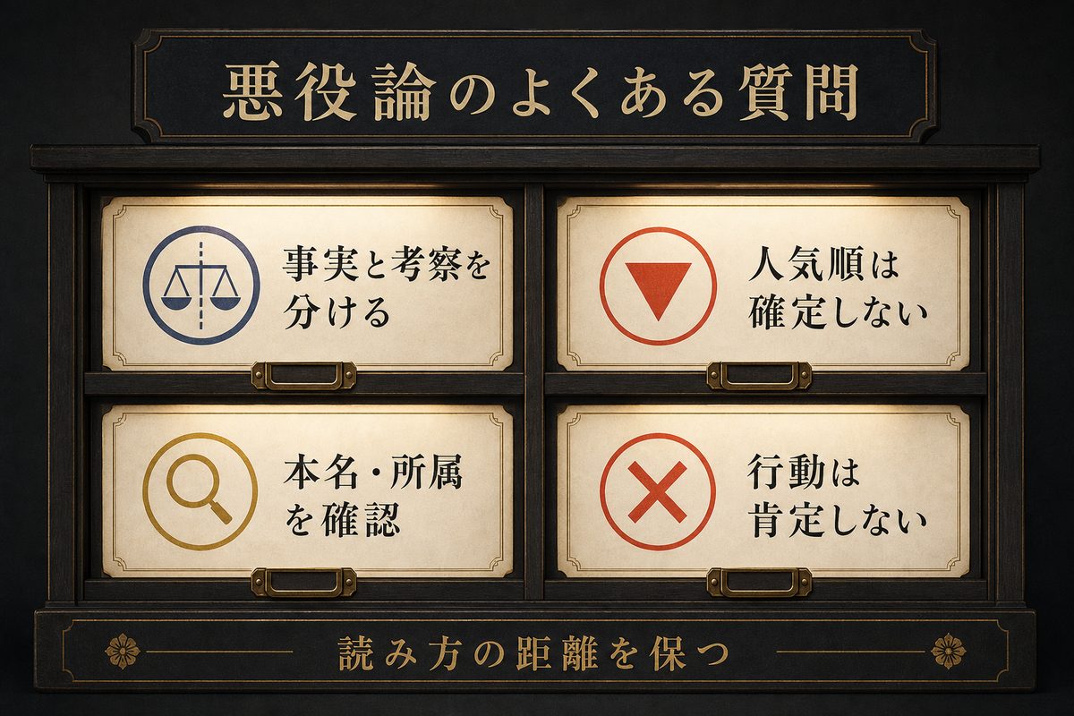 東京リベンジャーズの悪役を読む時のよくある質問を四つの注意点で整理した画像