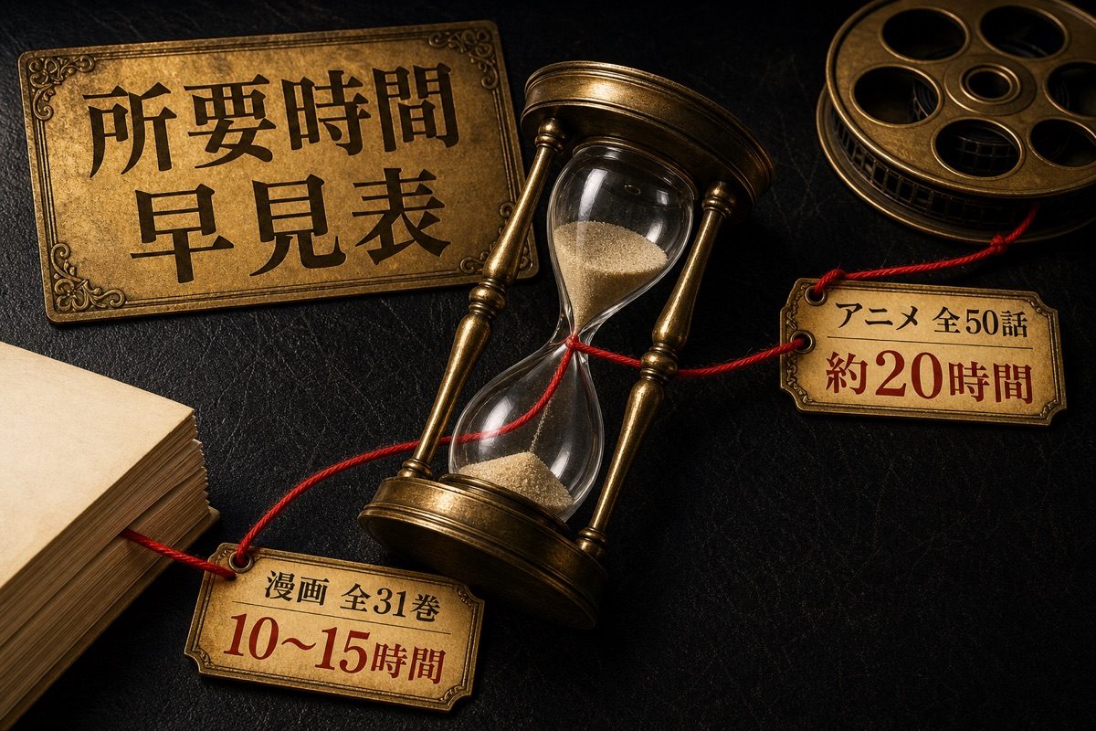 結論|東京リベンジャーズ一気読み・一気見にかかる時間の早見表の要点を整理した東京リベンジャーズ解説画像