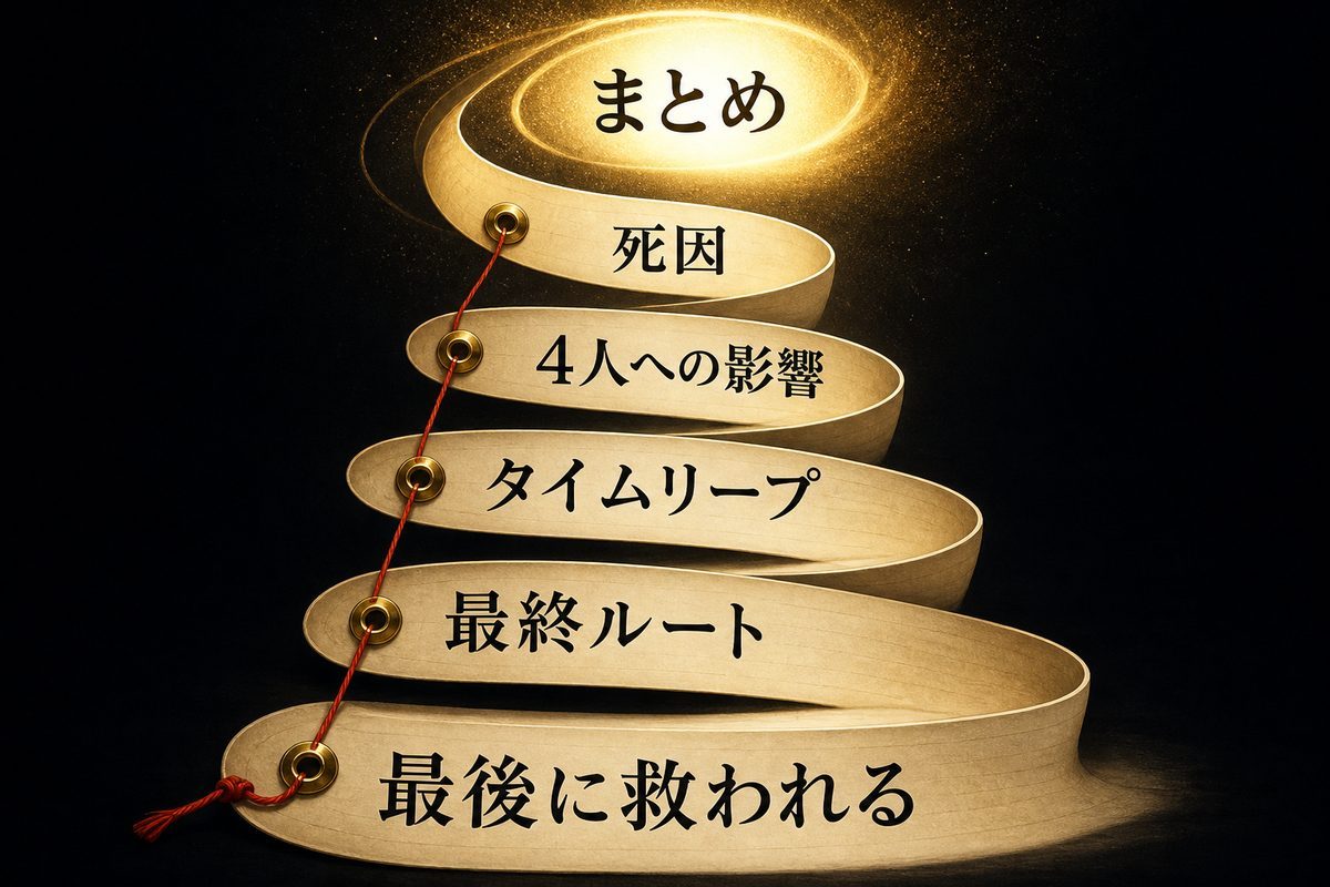 まとめの要点を整理した東京リベンジャーズ解説画像