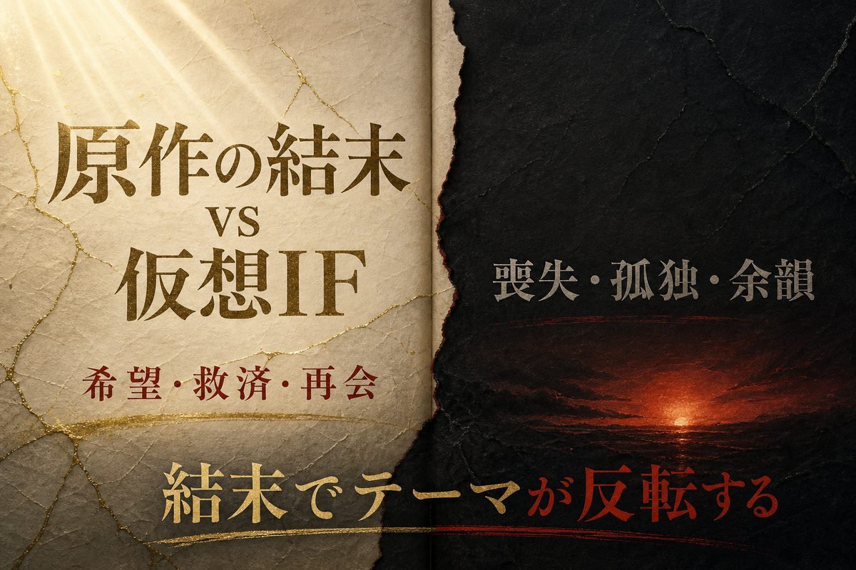 実際の結末 vs 仮想のバッドエンド 対比表の要点を整理した東京リベンジャーズ解説画像