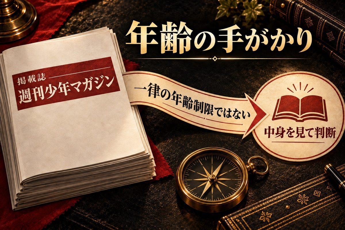 そもそも何歳向けの作品なのか――連載誌という手がかりの要点を整理した東京リベンジャーズ解説画像