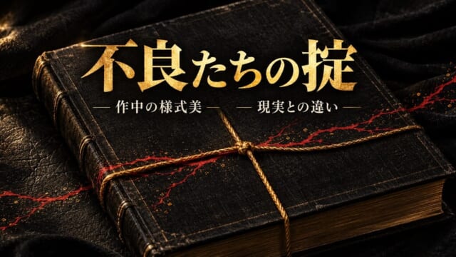 東京リベンジャーズ 不良たちの掟・暴走族のリアル｜作中と現実の違いの要点を伝えるリベンジャーズ図鑑アイキャッチ画像