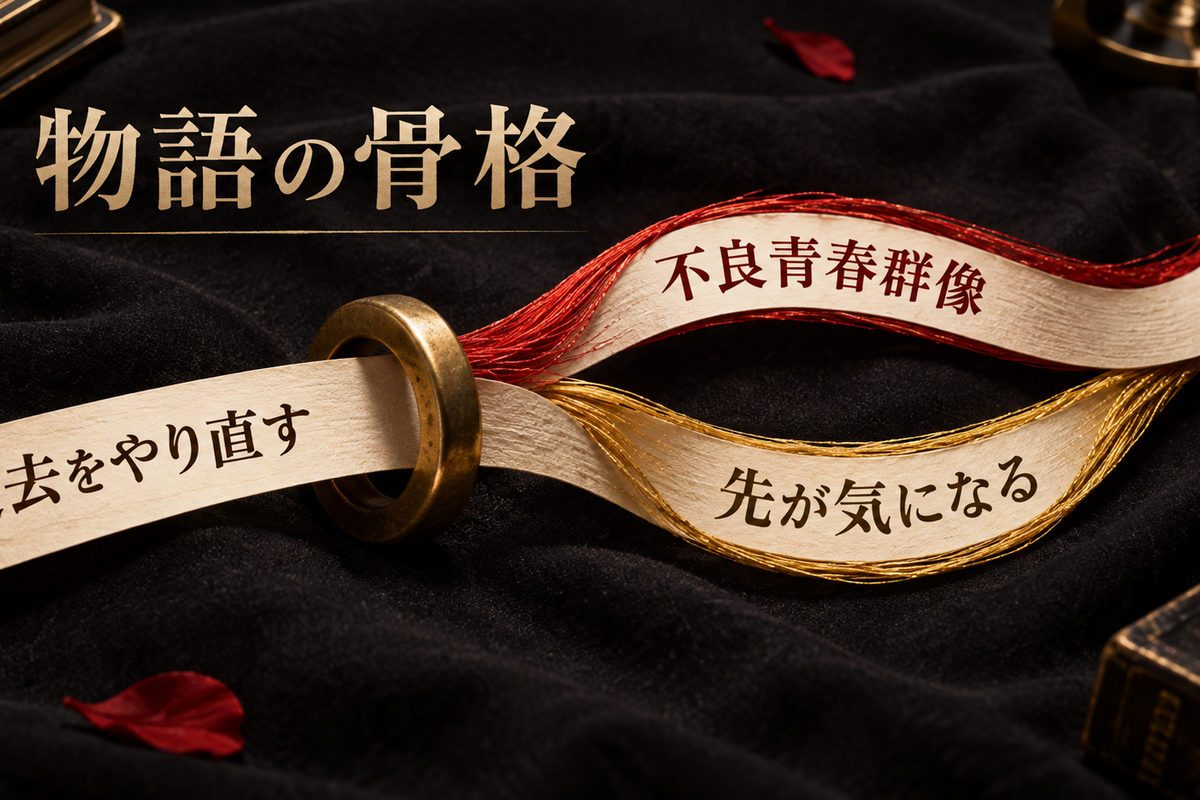 一言で言うと「タイムリープ×不良青春群像」の要点を整理した東京リベンジャーズ解説画像